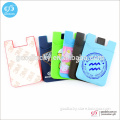 Silicone smart wallet mobile phone card holder business credit card holder                        
                                                Quality Choice